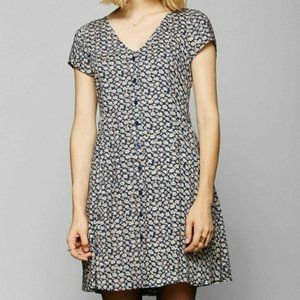 Band of Gypsies Button Down Floral Dress